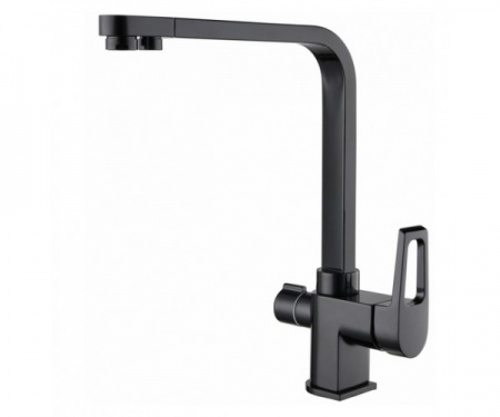 Смеситель для кухонной мойки ZORG Sanitary  ZR 334 YF-BLACK