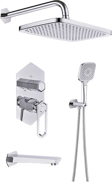 Душевой комплект Lemark Prizma LM3922C