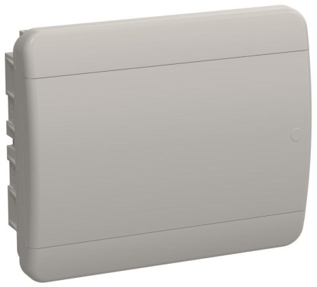 Корпус ЩРВ-П-12 TEKFOR IP41 бел. дверь пластик. IEK TF5-KP13-V-12-41-K01-K01