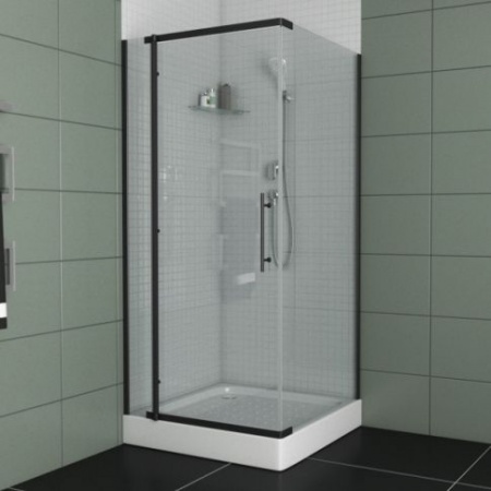 Душевой уголок Bravat Blackline BS090.3113A 90х90х195
