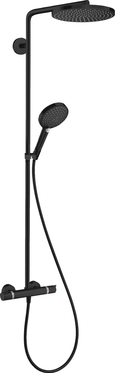 Душевая система Hansgrohe Raindance Select S Showerpipe 240 1jet PowderRain 27633670 с термостатом