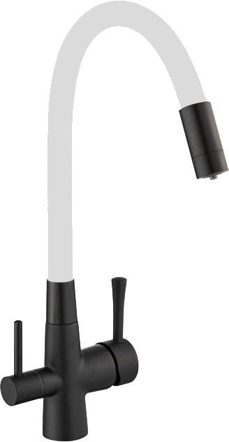 Смеситель для кухни Savol S-L1806H-02 с гибким изливом