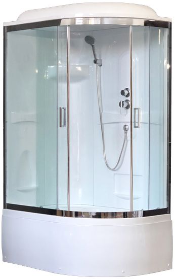 Душевая кабина Royal Bath RB8120BK1-T-CH-L-EL