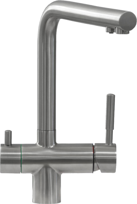 Смеситель для кухни Seaman Visconti SSL-7328-MS туманный сатин, никель