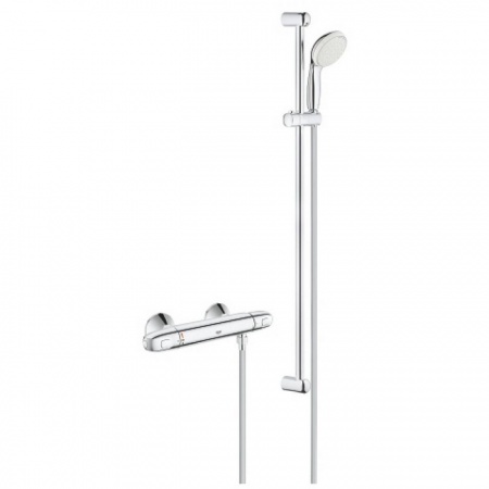 Термостат для душа GROHE Grohtherm 1000 New 34256004 (34256 004) с душевым гарнитуром Tempesta New II